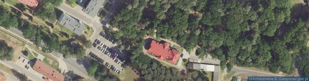Zdjęcie satelitarne św. Sebastiana Męczennika