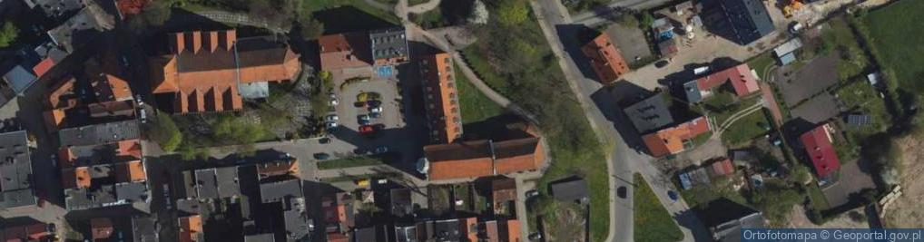 Zdjęcie satelitarne św. St. Kostki