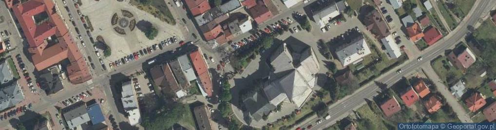 Zdjęcie satelitarne św. Stanisława Biskupa - Konkatedralny, Sanktuarium