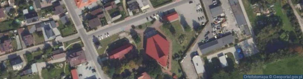 Zdjęcie satelitarne św. Stanisława biskupa męczennika i św. Mikołaja biskupa