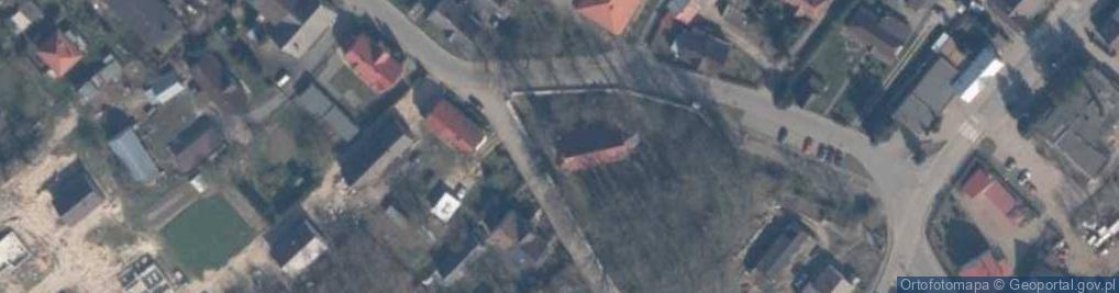 Zdjęcie satelitarne św. Stanisława Kostki