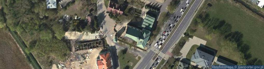 Zdjęcie satelitarne św. Szczepana i św. Anny