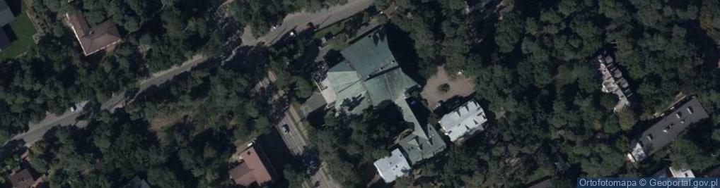 Zdjęcie satelitarne św. Teresy od Dzieciątka Jezus