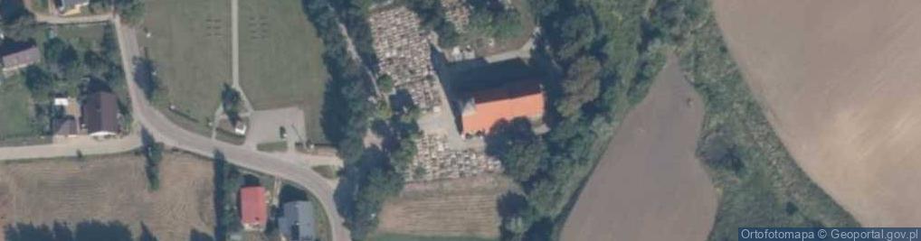 Zdjęcie satelitarne św. Trójcy, Sanktuarium Matki Bożej Pocieszenia