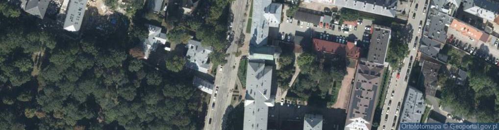 Zdjęcie satelitarne św. Trójcy - Wyższe Seminarium Duchowne