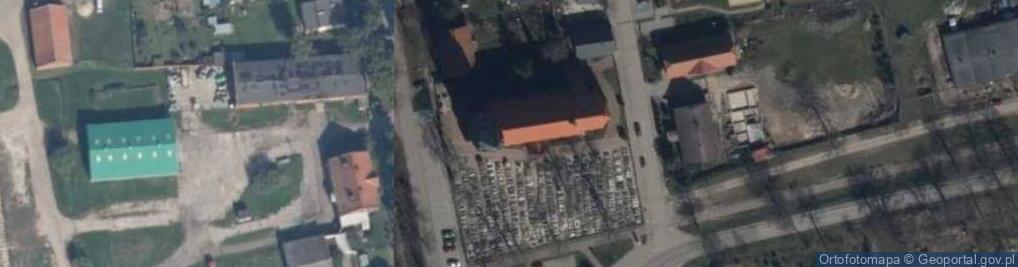 Zdjęcie satelitarne św. Urszuli