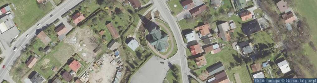 Zdjęcie satelitarne św. Wawrzyńca Męczennika