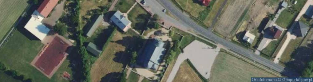 Zdjęcie satelitarne św. Wawrzyńca Męczennika