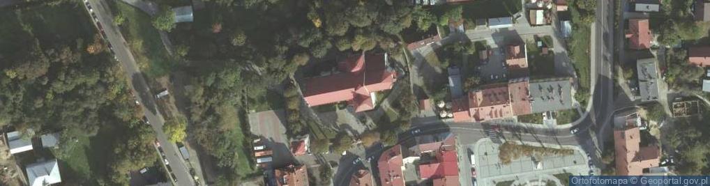 Zdjęcie satelitarne św. Wawrzyńca