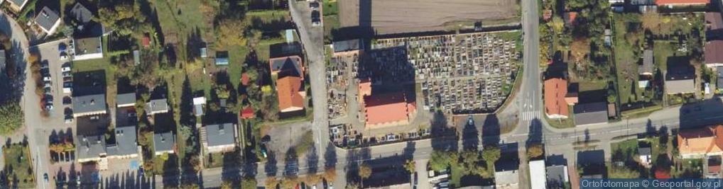 Zdjęcie satelitarne św. Wawrzyńca