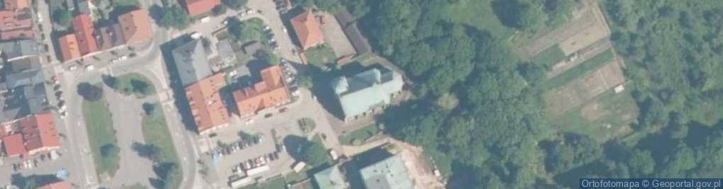 Zdjęcie satelitarne św. Wojciecha i Jerzego