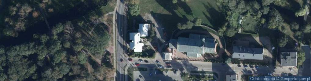 Zdjęcie satelitarne św. Wojciecha