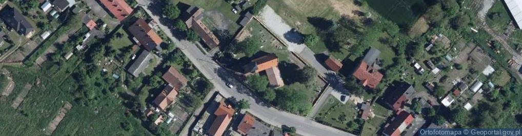 Zdjęcie satelitarne Świętego Krzyża w Stargardzie - Kluczewie