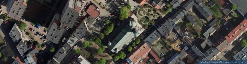 Zdjęcie satelitarne Świętej Jadwigi Śląskiej