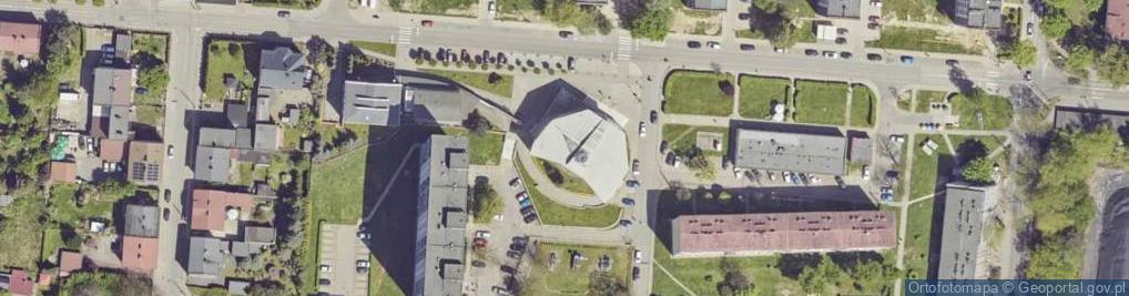 Zdjęcie satelitarne Świętej Rodziny