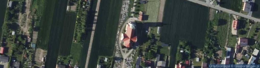 Zdjęcie satelitarne Świętej Rodziny