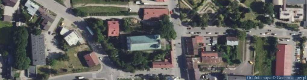 Zdjęcie satelitarne Świętej Trójcy