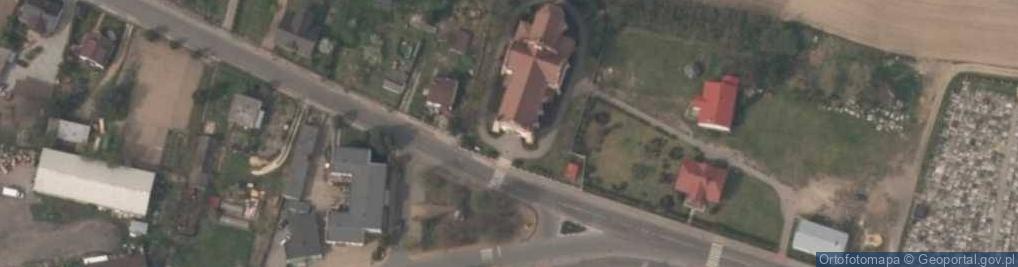 Zdjęcie satelitarne Trójcy Przenajświętszej