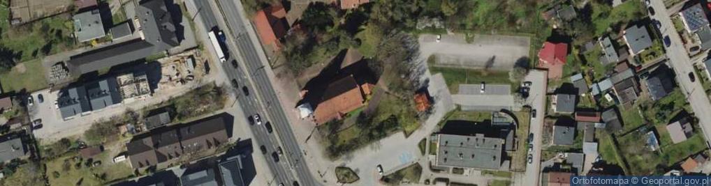 Zdjęcie satelitarne Wniebowzięcia NMP i Św. Katarzyny
