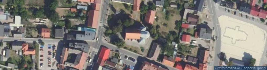 Zdjęcie satelitarne Wniebowzięcia NMP i św. Michała Archanioła