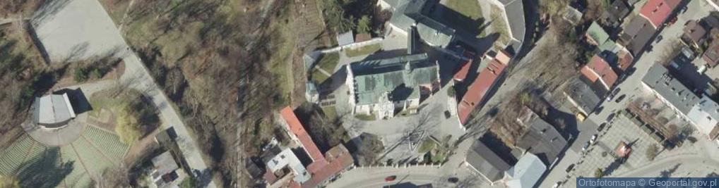 Zdjęcie satelitarne Wniebowzięcia NMP i św. Michała