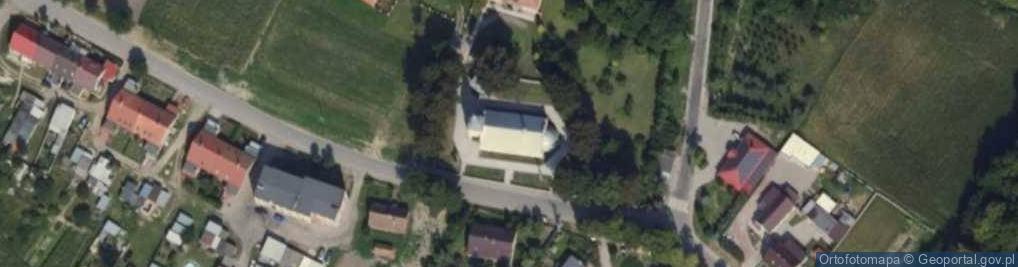 Zdjęcie satelitarne Wniebowzięcia NMP, Sanktuarium Matki Bożej Miłościwej