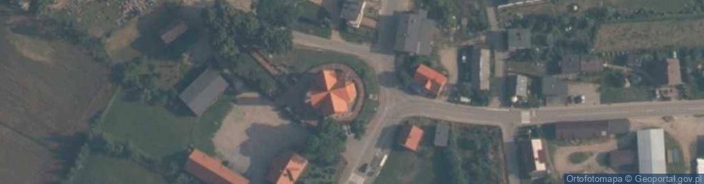 Zdjęcie satelitarne Wszystkich Świętych i Trójcy Świętej