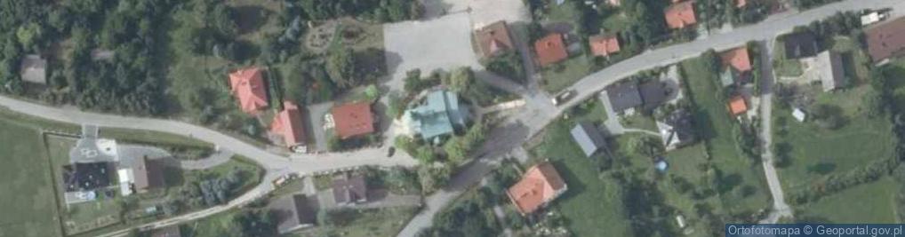 Zdjęcie satelitarne Znalezienia Krzyża Świętego