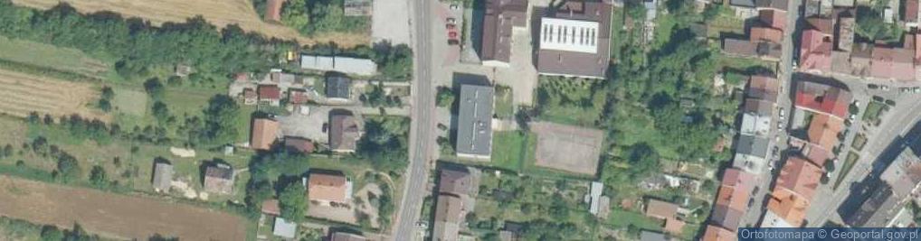 Zdjęcie satelitarne Sąd Rejonowy dla Krakowa Nowej Huty, wydział zamiejscowy