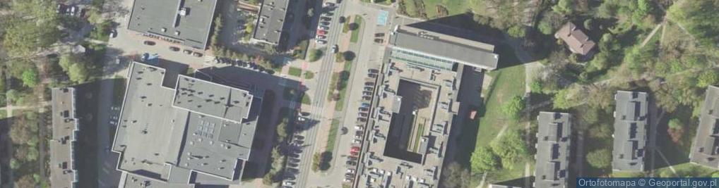Zdjęcie satelitarne Sąd Rejonowy Lublin-Wschód