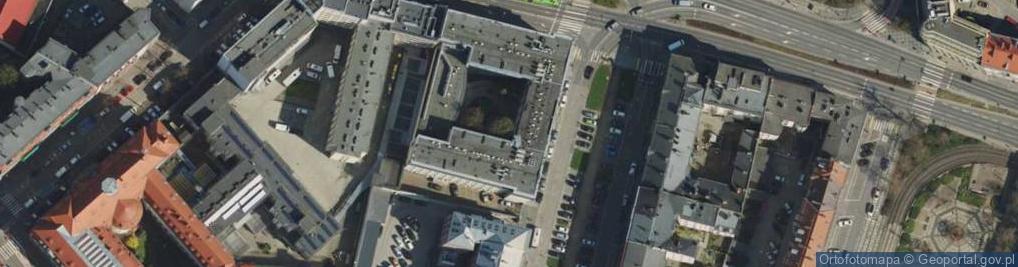 Zdjęcie satelitarne Sąd Rejonowy Poznań-Nowe Miasto i Wilda