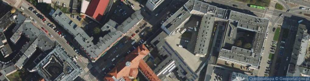 Zdjęcie satelitarne Sąd Rejonowy Poznań-Stare Miasto
