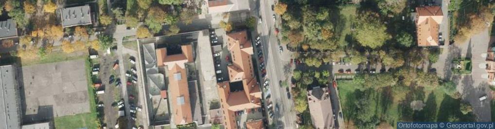 Zdjęcie satelitarne Sąd Rejonowy
