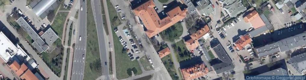 Zdjęcie satelitarne Sąd Rejonowy