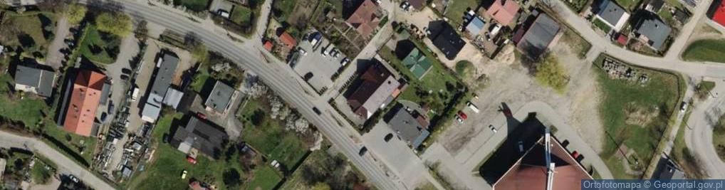 Zdjęcie satelitarne Dom Weselno-Bankietowy "Zielona Sala"