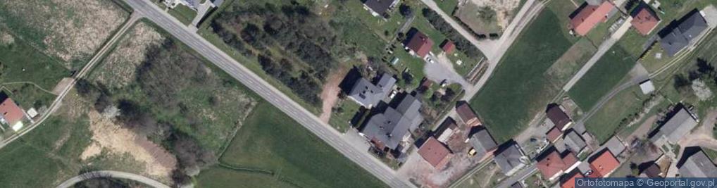 Zdjęcie satelitarne Nad Piekarnią. Dom przyjęć okolicznościowych. Skupień M.Krzyszt