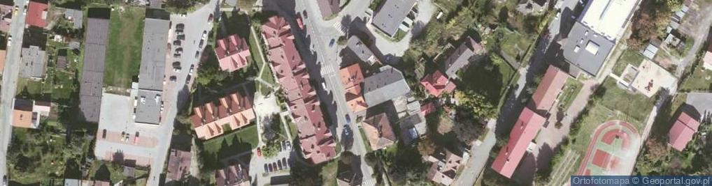 Zdjęcie satelitarne Olimpia. FHU. Dom Weselny