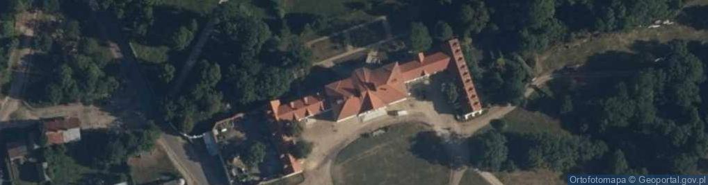 Zdjęcie satelitarne Pałac w Korczewie