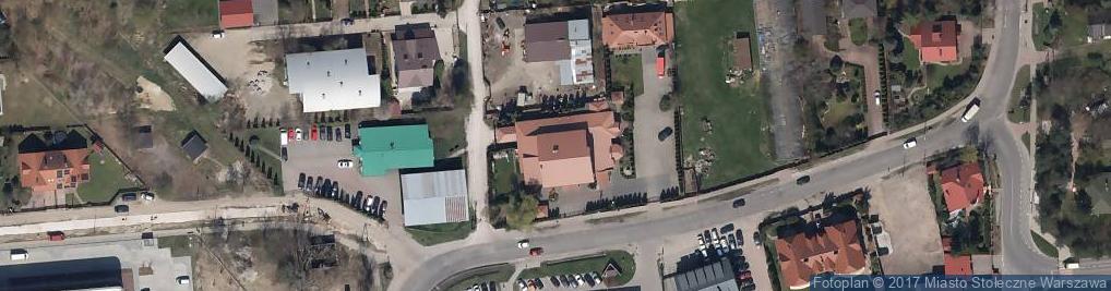Zdjęcie satelitarne sala weselna "Dworek Białołęka"