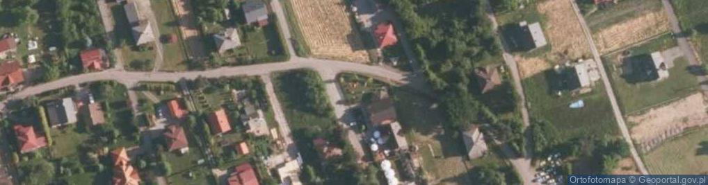 Zdjęcie satelitarne Szafran - Dom Przyjęć Okolicznościowych