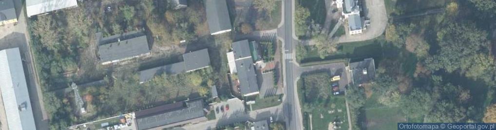 Zdjęcie satelitarne SZKLANE TARASY. Sale biesiadne do wynajęcia. Wesela. Bankiety