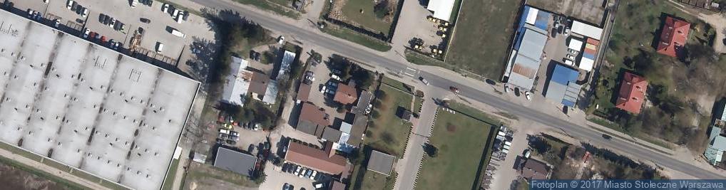 Zdjęcie satelitarne Parking 39 Okęcie