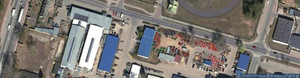 Zdjęcie satelitarne Pracowniczy Ośrodek Maszynowy w Augustowie Sp. z o.o.