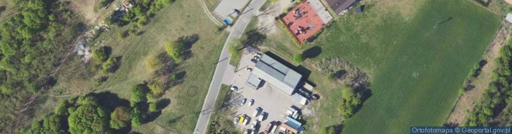 Zdjęcie satelitarne Radosław Gawroński Przedsiębiorstwo Handlowo Usługowe Selekt
