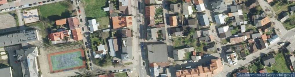 Zdjęcie satelitarne Fastrental wypożyczalnia samochodów Lubartów