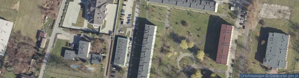 Zdjęcie satelitarne Fastrental wypożyczalnia samochodów Radom