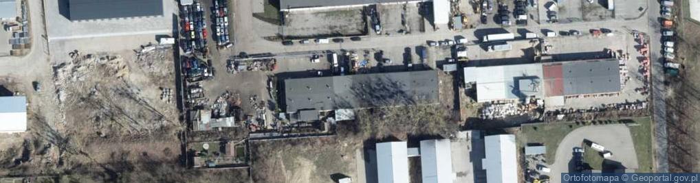 Zdjęcie satelitarne LPP Wypożyczalnia samochodów Gorzów