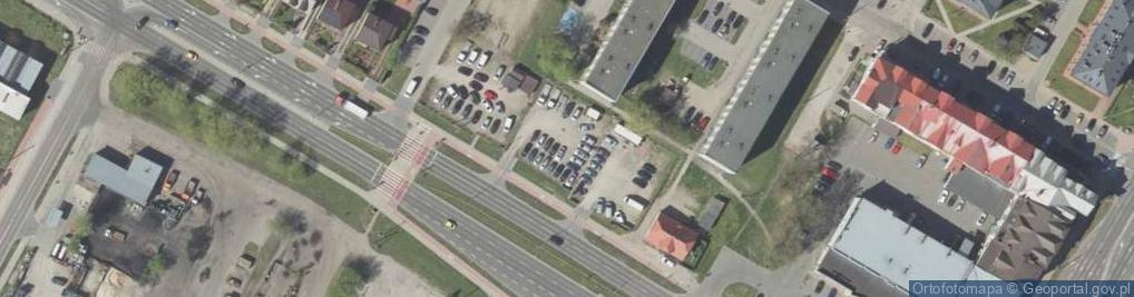 Zdjęcie satelitarne LunaCars-Wypożyczalnia Samochodów Łomża