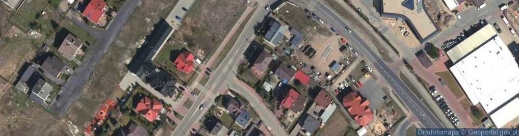 Zdjęcie satelitarne Wynajem aut dostawczych,wywrotki , kiper