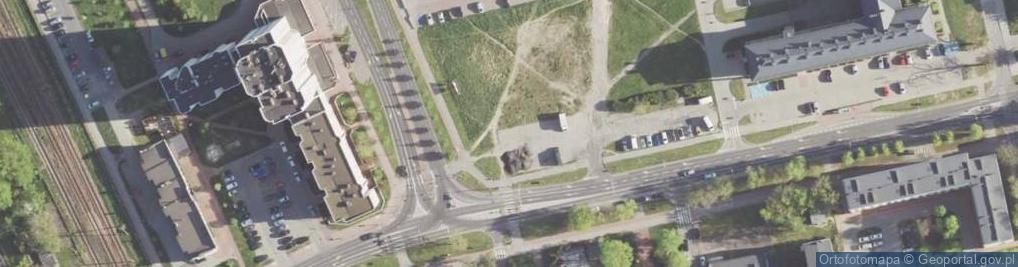 Zdjęcie satelitarne Wypożyczalnia samochodów WynajmijMnie-24.pl